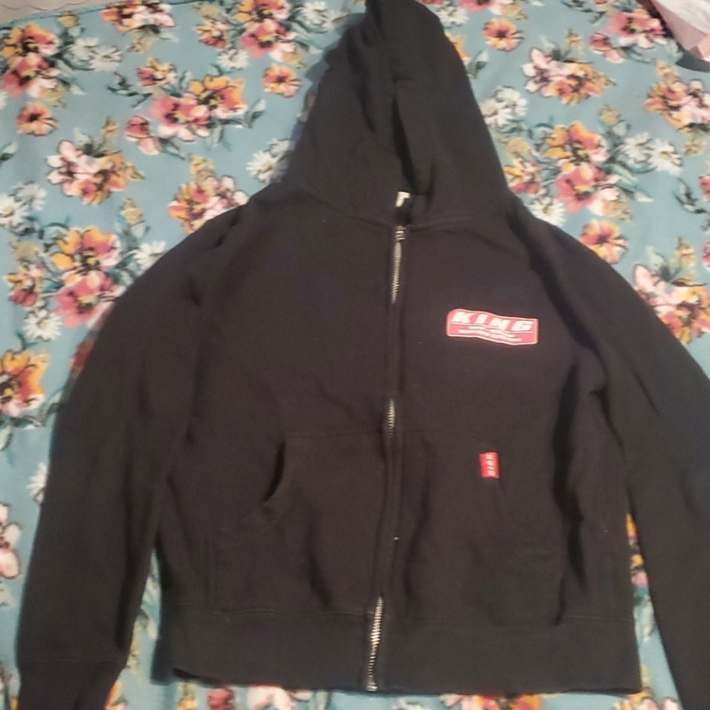 King shocks girls zip up hoodie